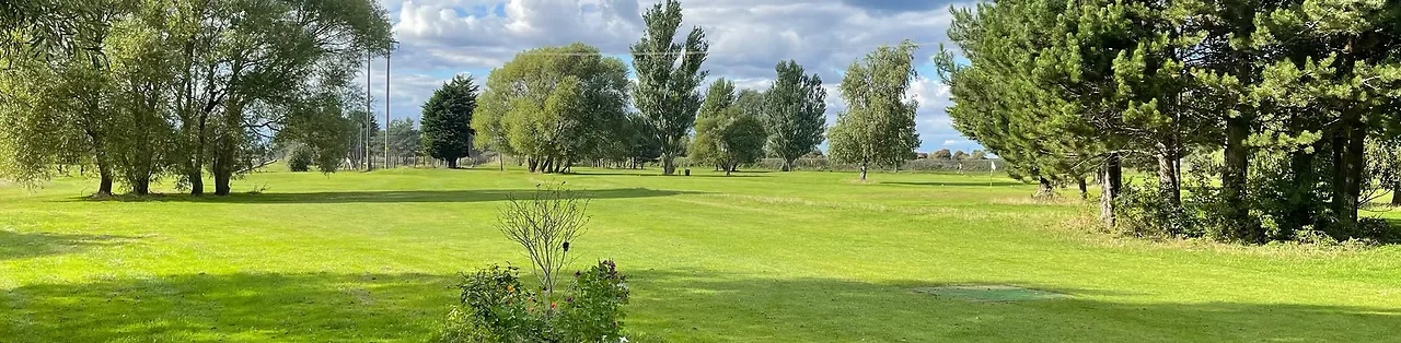 A green on the Par 3 course